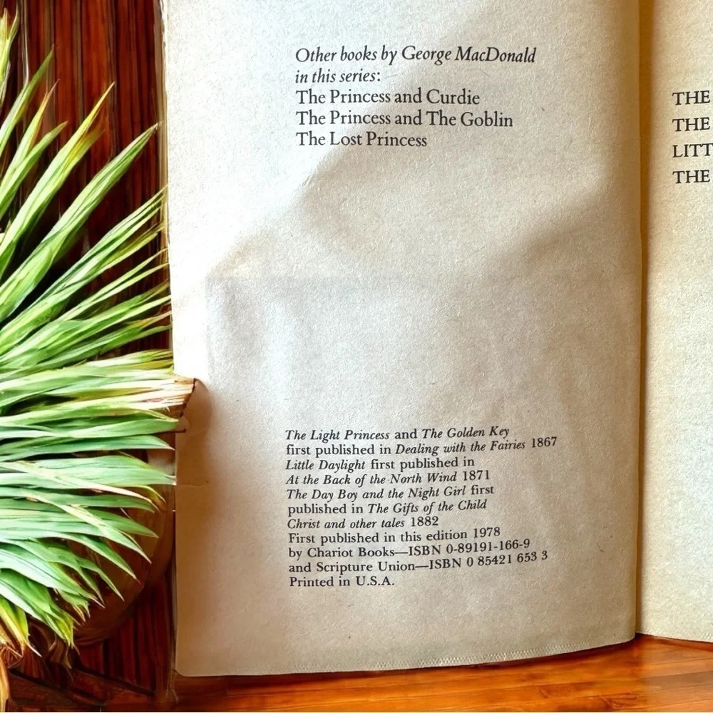 VINTAGE Book Bundle George MacDonald - 1978 / 1979 Editions